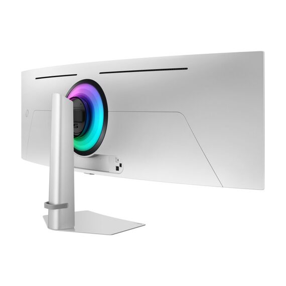 Samsung G93SD Computerbildschirm 124,5 cm (49") 5120 x 1440 Pixel Dual QHD OLED Silber, 4 image