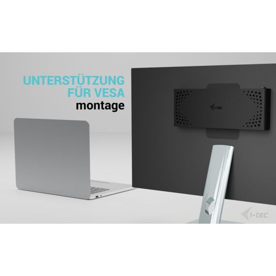 i-tec Universal Dual 4K Display Docking Station + Power Delivery 85W, 9 image