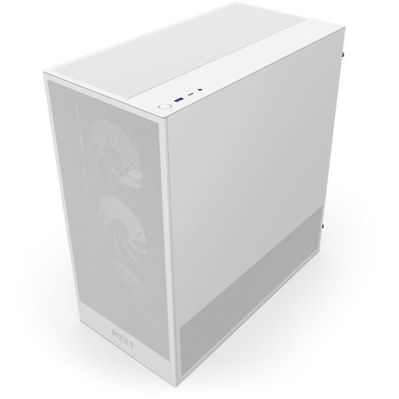 NZXT H5 Flow RGB Midi Tower Weiß, 2 image