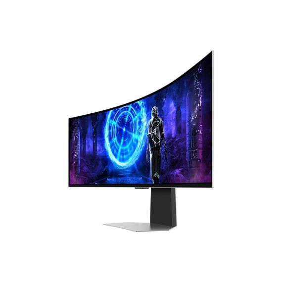 Samsung G95SD Computerbildschirm 124,5 cm (49") 5120 x 1440 Pixel Dual QHD OLED Silber, 3 image