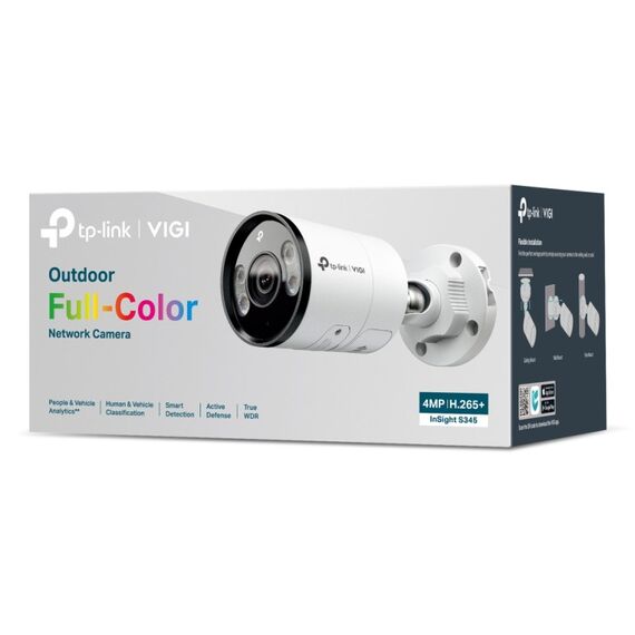 TP-Link INSIGHT S345 Patrone (Form) IP-Sicherheitskamera Draußen 2688 x 1520 Pixel Wand, 4 image