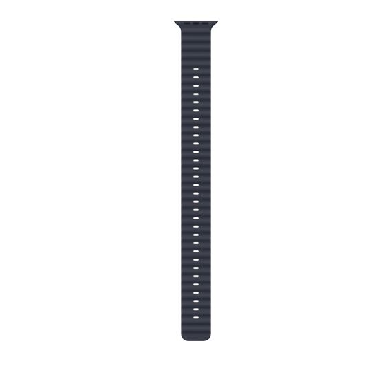 Apple MXTJ3ZM/A Intelligentes tragbares Accessoire Band Navy Fluor-Elastomer, Titan