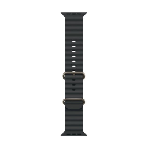 Apple MXTL3ZM/A Intelligentes tragbares Accessoire Band Schwarz Fluor-Elastomer, Titan