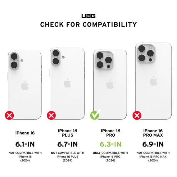 Urban Armor Gear Plasma XTE Handy-Schutzhülle 16 cm (6.3") Cover Schwarz, Orange, Farbe: Schwarz, Orange, 3 image