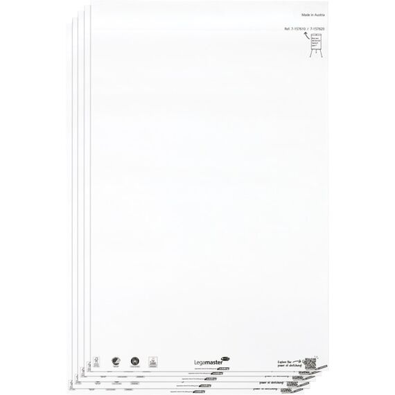 Legamaster SKETCH ECO Papierblock blanko 5x 20 Blatt, 2 image