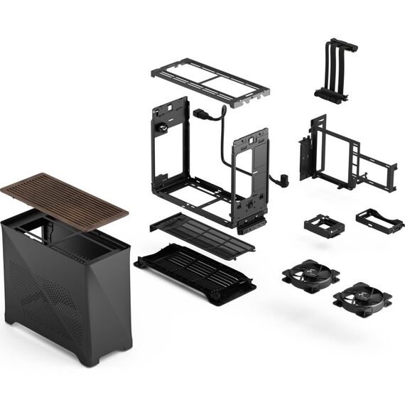Fractal Design Era 2 Mini Tower Anthrazit, Grau, 8 image