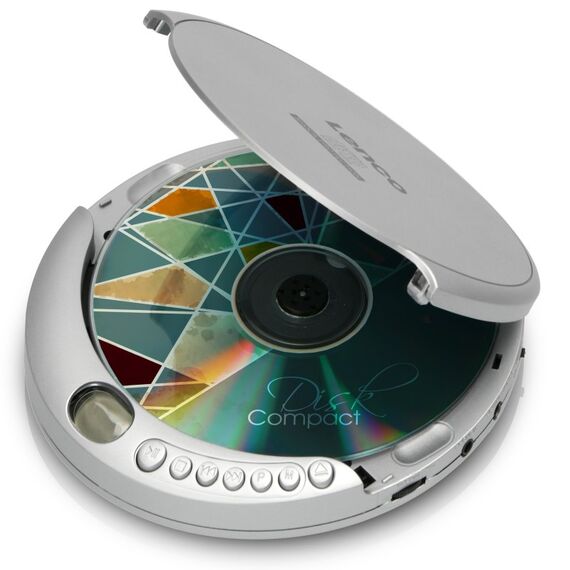 Lenco CD-201SI CD-Player Silber Tragbarer CD-Player, 3 image