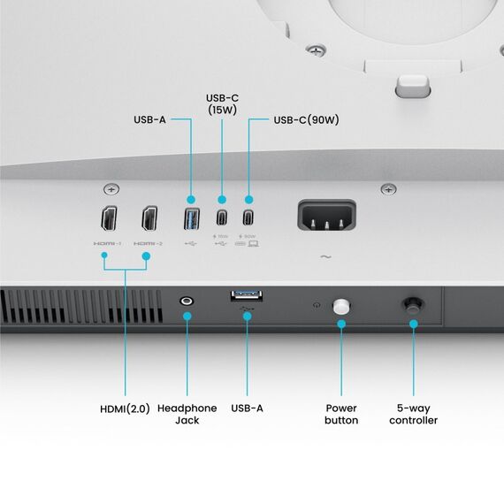 BenQ MA320U Computerbildschirm 80 cm (31.5") 3840 x 2160 Pixel 4K Ultra HD Weiß, 3 image