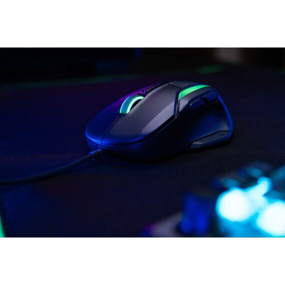 Turtle Beach Kone II – Ergonomische RGB-Gaming-Maus, 26K DPI Optischer Sensor, optische Schalter mit 100 Mio. Klick-Lebensdauer, 23 programmierbare Funktionen, 4D-Scroll-Rad, Schwarz, 3 image