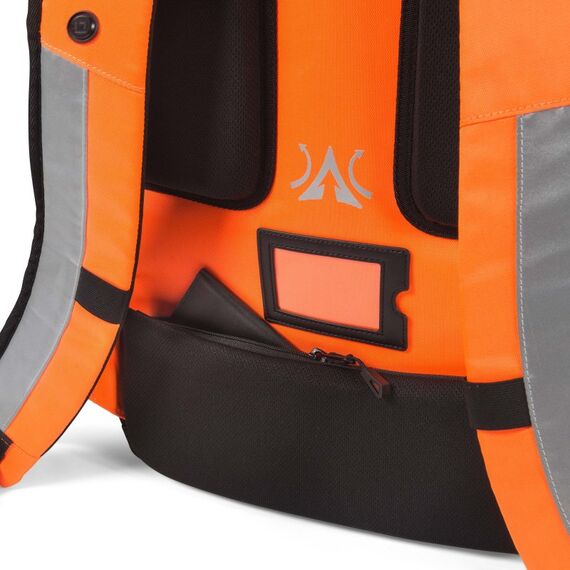 DICOTA Hi-Vis V2 Rucksack Orange Polyethylenterephthalat, Thermoplastische Polyurethane (TPU), 4 image