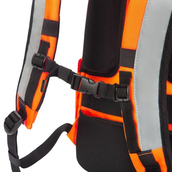 DICOTA Hi-Vis V2 Rucksack Orange Polyethylenterephthalat, Thermoplastische Polyurethane (TPU), 6 image