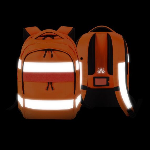 DICOTA Hi-Vis V2 Rucksack Orange Polyethylenterephthalat, Thermoplastische Polyurethane (TPU), 8 image