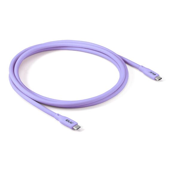 CLUB3D USB C Kabel Lila