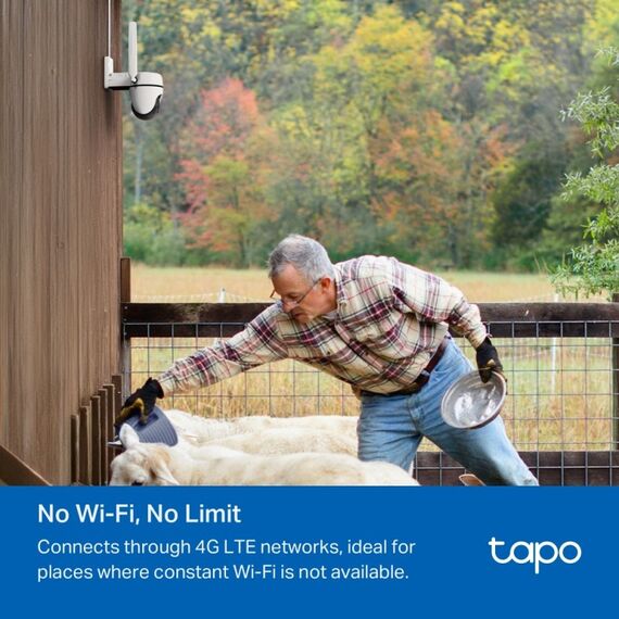 TP-Link TAPO C501GW Sicherheitskamera Turret IP-Sicherheitskamera Draußen 1920 x 1080 Pixel Wand, 4 image