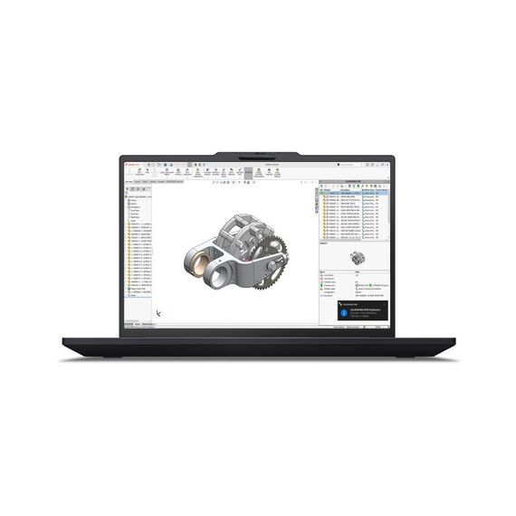 Lenovo ThinkPad P14s Gen 7 (Intel) Intel Core Ultra 7 366H Mobiler Arbeitsplatz 36,8 cm (14.5") WUXGA 64 GB LPDDR5x-SDRAM 1 TB SSD NVIDIA RTX PRO 1000 Blackwell Wi-Fi 7 (802.11be) Windows 11 Pro Schwarz Schweiz, 2 image