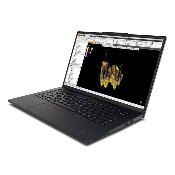 Lenovo ThinkPad P14s Gen 6 (Intel) Intel Core Ultra 7 255H Mobiler Arbeitsplatz 36,8 cm (14.5") WQXGA 32 GB DDR5-SDRAM 1 TB SSD NVIDIA RTX PRO 500 Blackwell Wi-Fi 7 (802.11be) Windows 11 Pro Schwarz Schweiz, 3 image