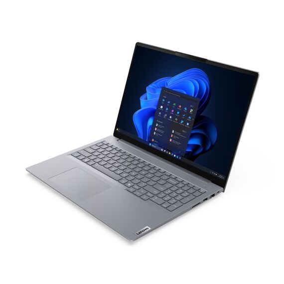 Lenovo ThinkBook 16 G9 AHP AMD Ryzen™ 5 220 Laptop 40,6 cm (16") WUXGA 16 GB DDR5-SDRAM 512 GB SSD Wi-Fi 7 (802.11be) Windows 11 Pro Grau Schweiz, 2 image