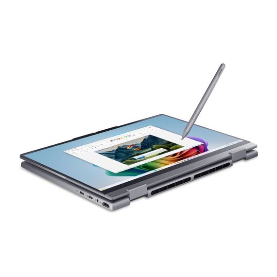 Lenovo ThinkBook 14 2-in-1 G6 IPL Copilot+ PC Intel Core Ultra 7 355 Hybrid (2-in-1) 35,6 cm (14") Touchscreen WUXGA 32 GB DDR5-SDRAM 512 GB SSD Wi-Fi 7 (802.11be) Windows 11 Pro Grau Schweiz, 8 image