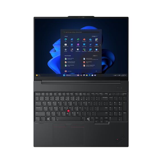 Lenovo ThinkPad E16 Gen 3 (Intel) Copilot+ PC Intel Core Ultra 5 226V Laptop 40,6 cm (16") WUXGA 16 GB LPDDR5x-SDRAM 1 TB SSD Wi-Fi 6E (802.11ax) Windows 11 Pro Schwarz Schweiz, 4 image