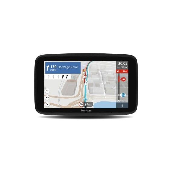 TomTom GO Professional Navigationssystem Fixed 12,7 cm (5") Touchscreen Schwarz, Display: 1280 x 720 Pixel