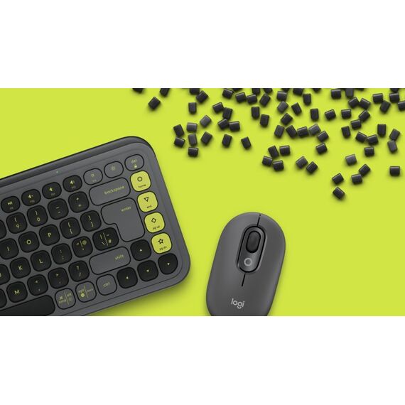 Logitech Pop Icon Combo Tastatur Maus enthalten Universal Bluetooth QWERTZ Schweiz Graphit, 5 image