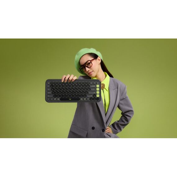 Logitech Pop Icon Combo Tastatur Maus enthalten Universal Bluetooth QWERTZ Schweiz Graphit, 9 image