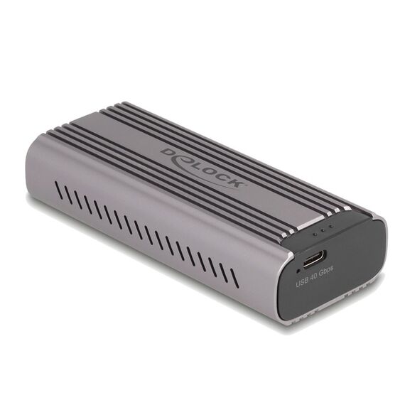 DeLOCK USB Type-C 40 Gbps Gehäuse für 1 x M.2 NVMe PCIe SSD