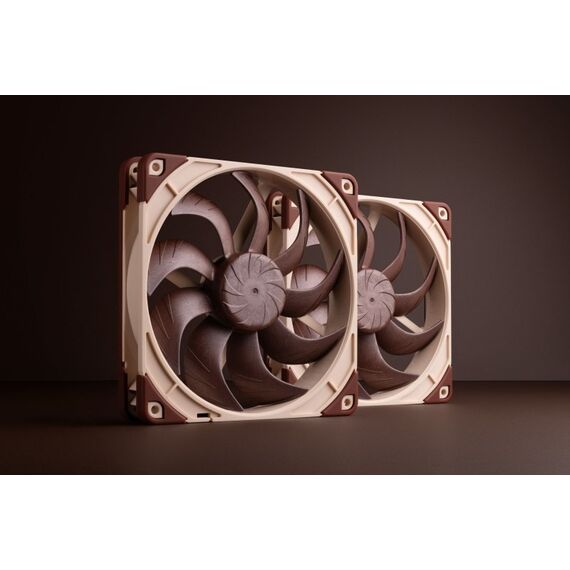 Noctua NF-A14X25 G2 PWM SX2-PP Computerkühlsystem Computergehäuse Ventilator 14 cm Beige 2 Stück(e), 7 image
