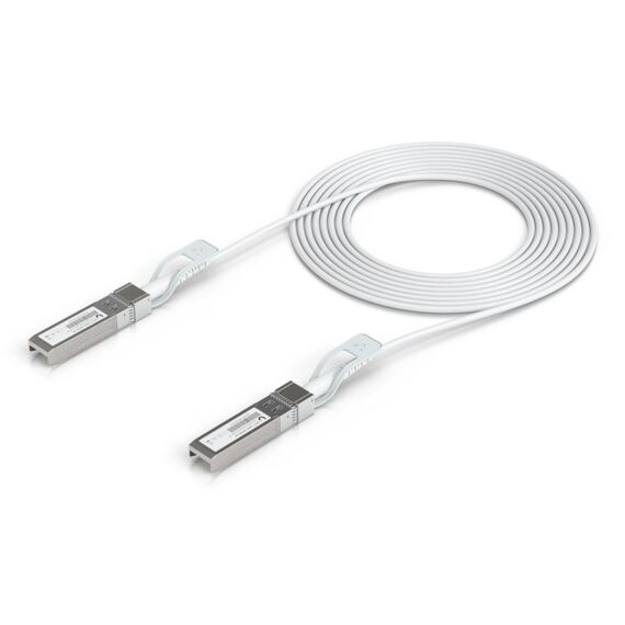 Ubiquiti UACC-Uplink-SFP28-3M InfiniBand/Glasfaserkabel DAC Weiß