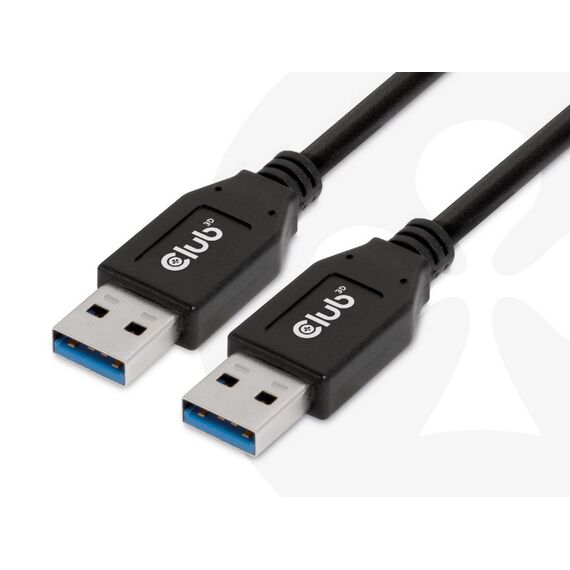 CLUB3D USB Typ-A Gen2(10G) Kabel, 3A St/St 0.5m