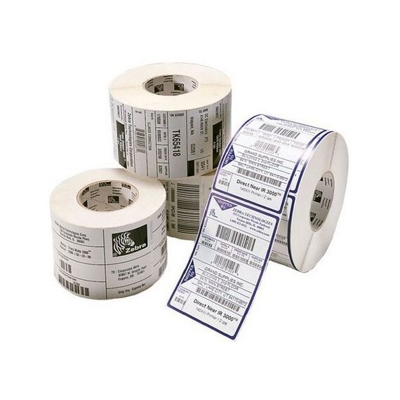 Zebra PolyPro 3000T Weiß Selbstklebendes Druckeretikett
