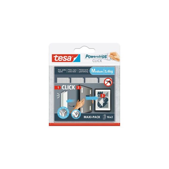 TESA Powerstrips CLICK M Montagepad