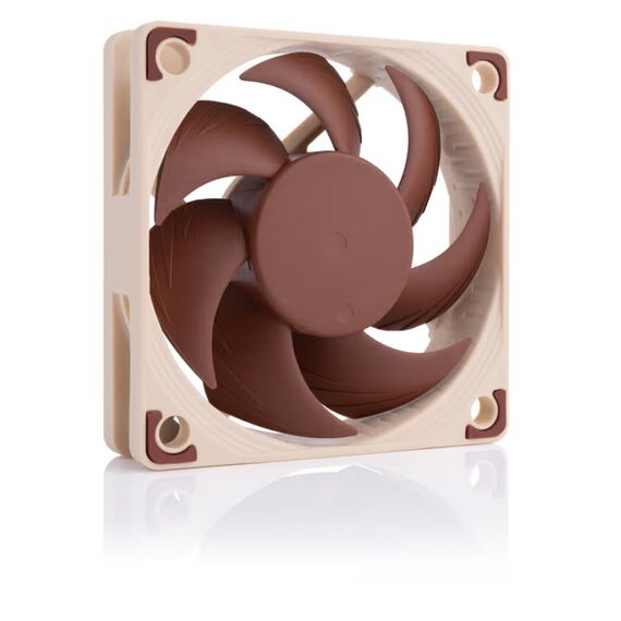 Noctua NF-A6X15 FLX Computerkühlsystem Computergehäuse Ventilator 6 cm Braun 1 Stück(e)