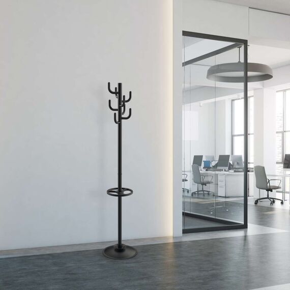 MAUL Garderobe MAULpolaris Standfuß 177 cm schwarz, 3 image