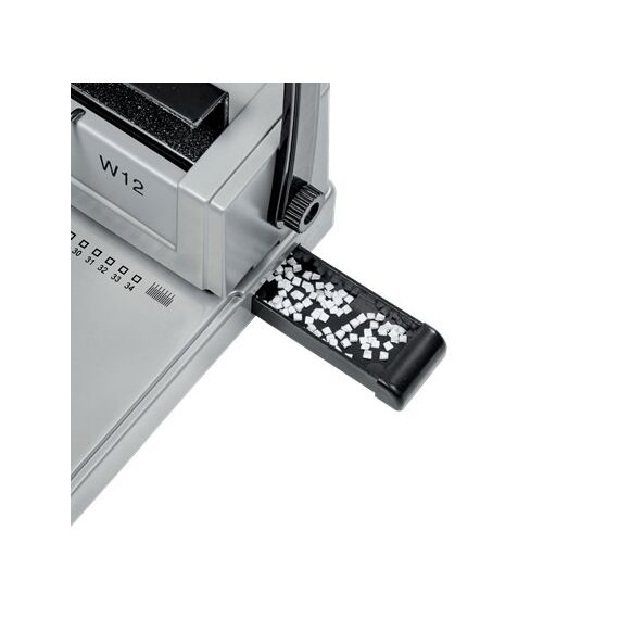 GBC W12 Draht-Bindegerät 125 Blätter Silber, 3 image