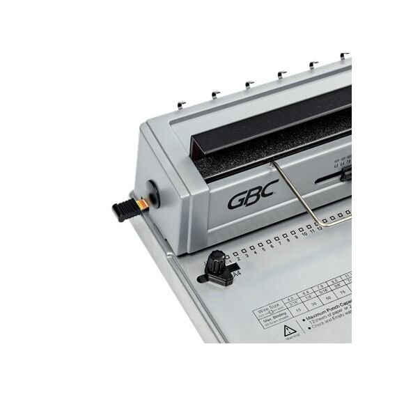 GBC W12 Draht-Bindegerät 125 Blätter Silber, 4 image