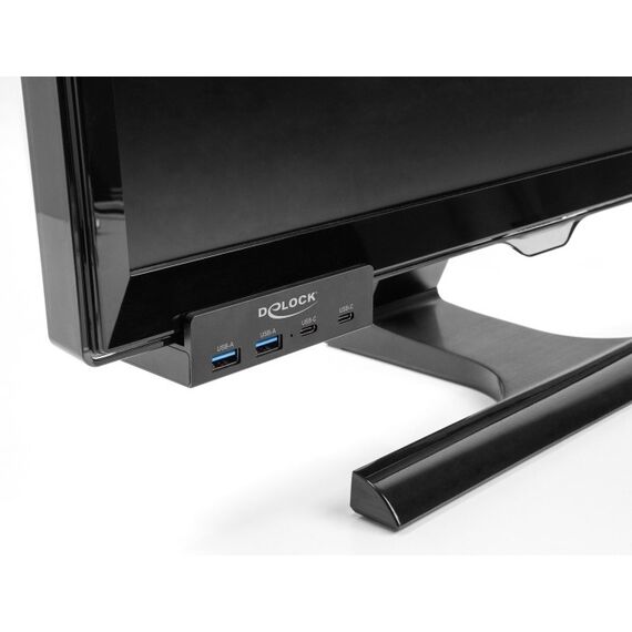 DeLOCK 64262 Schnittstellen-Hub USB 2.0 Type-A 5000 Mbit/s Schwarz, 3 image