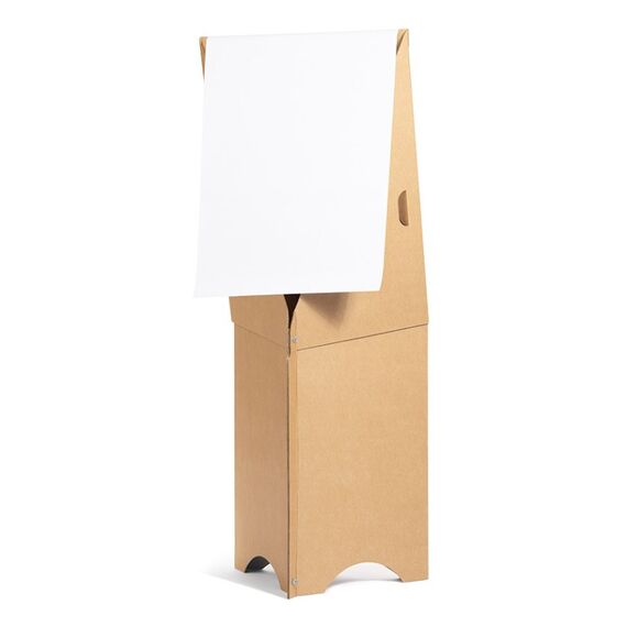 Rocada RD-60 Flipchart Freistehend 650 x 950 mm Karton, Papier Buche, Hellbraun, 5 image