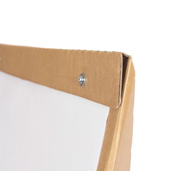 Rocada RD-60 Flipchart Freistehend 650 x 950 mm Karton, Papier Buche, Hellbraun, 10 image