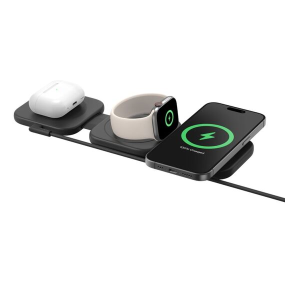 Belkin BoostCharge Pro Kopfhörer, Smartphone, Smartwatch Schwarz USB Kabelloses Aufladen Schnellladung Drinnen, 5 image
