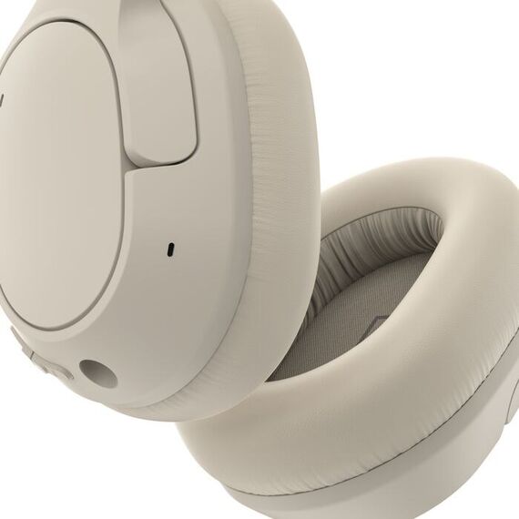 Belkin AUD008HQSA Kopfhörer & Headset Kabellos Kopfband Anrufe/Musik USB Typ-C Bluetooth Sand, Farbe: Sand, 7 image