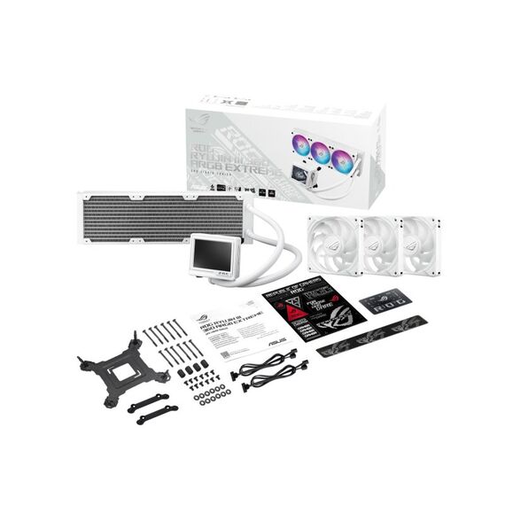 ASUS ROG RYUJIN III 360 ARGB EXTREME WHT Prozessor All-in-One-Flüssigkeitskühler 12 cm Weiß 1 Stück(e), 11 image
