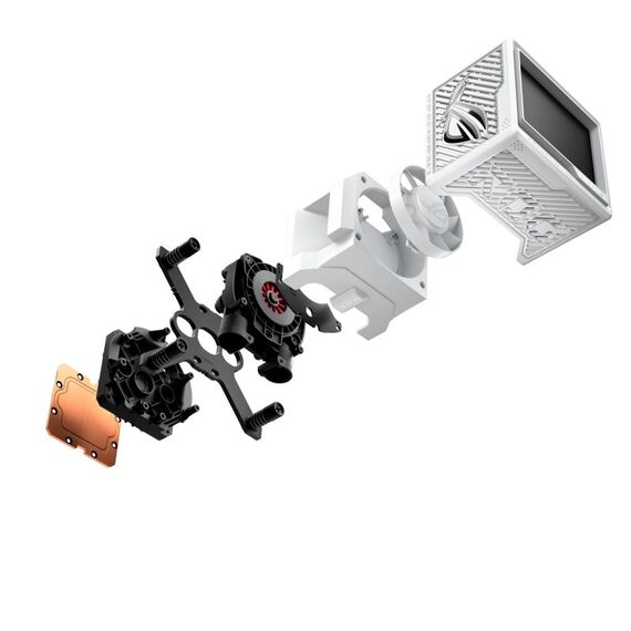 ASUS ROG RYUJIN III 360 ARGB EXTREME WHT Prozessor All-in-One-Flüssigkeitskühler 12 cm Weiß 1 Stück(e), 10 image