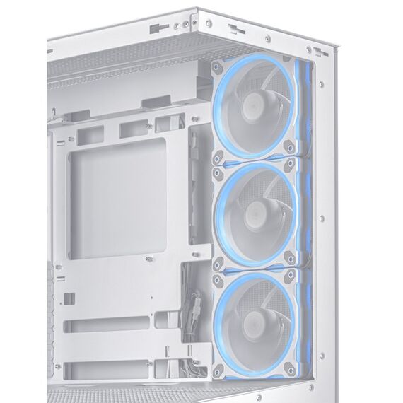 ASUS A31 Plus TG ARGB WHITE Midi Tower Weiß, 5 image