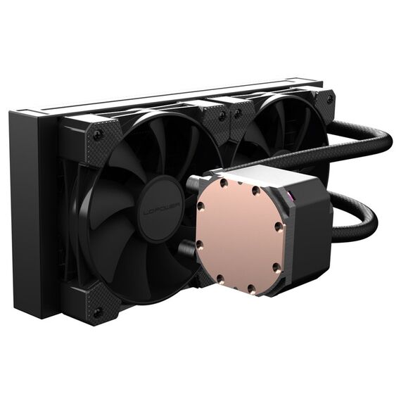 LC-Power LC-CC-240-B Computerkühlsystem Prozessor All-in-One-Flüssigkeitskühler 12 cm Schwarz, 7 image