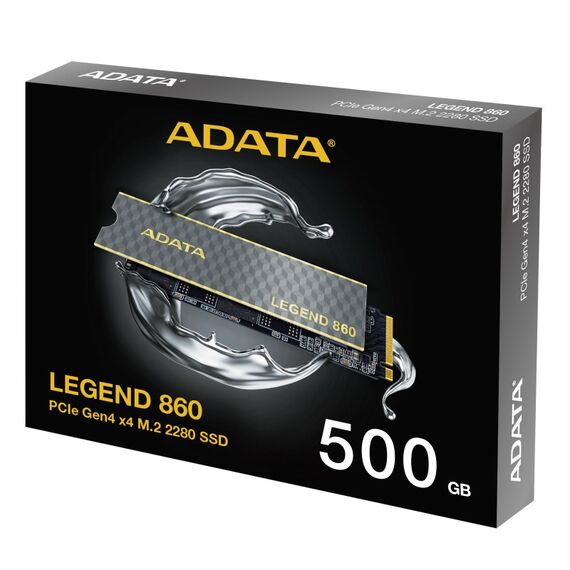 ADATA LEGEND 860 SLEG-860-500GCS Internes Solid State Drive 500 GB M.2 PCI Express 4.0 NVMe 3D NAND, 6 image
