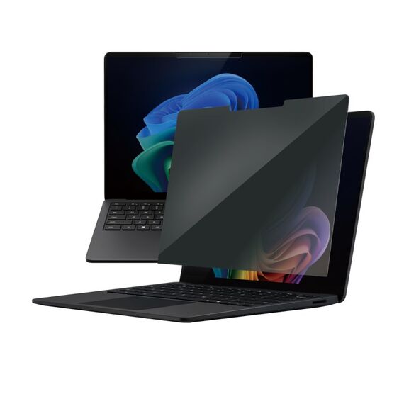 PanzerGlass ® Privacy Displayschutz Microsoft Surface Laptop 7th Edition | 8th Edition | 13.8'' | Ultra-Wide Fit