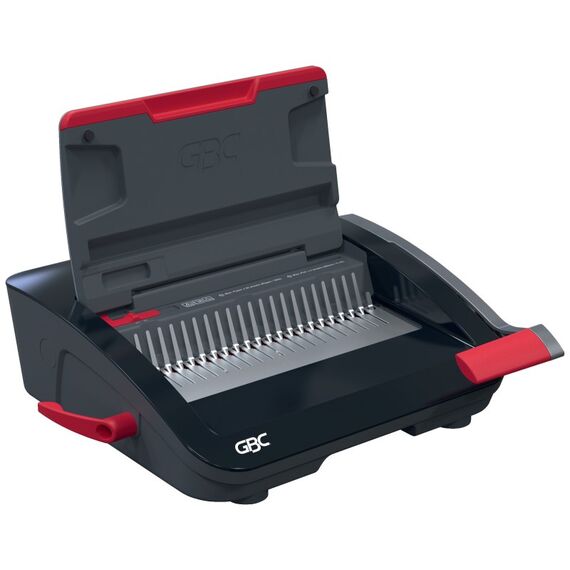 GBC CombBind CB20 Kamm-Bindegerät 240 Blätter Schwarz, Rot