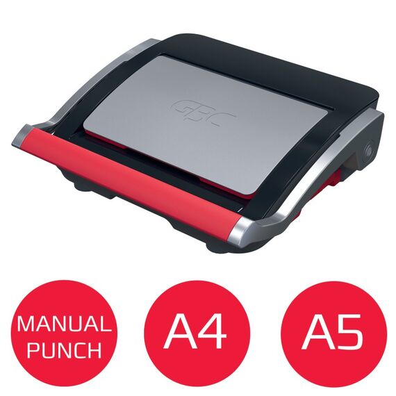 GBC WireBind WB15 Draht-Bindegerät 125 Blätter Schwarz, Rot, 5 image