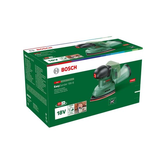 Bosch EasySander 18V-8 Schwingschleifer 22000 OPM Schwarz, Grün, 2 image